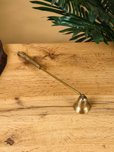 Гаситель для свечей «Очаг», 26 см, латунь