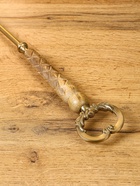 Ложка для обуви «Венок», 54 см, латунь, манговое дерево - Фото 3