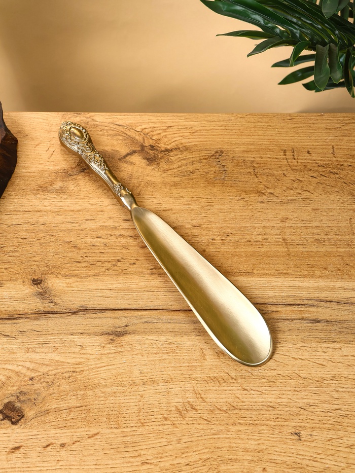 Ложка для обуви «Фамилия», 31 см, латунь - Фото 1