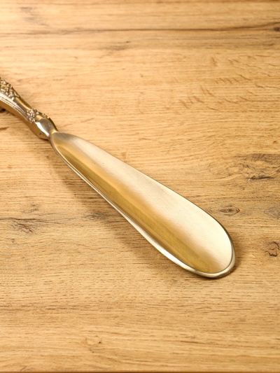 Ложка для обуви «Фамилия», 31 см, латунь