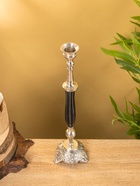 Подсвечник «Пьедестал», 8.5×8.5×33 см, латунь, смола - фото 52522655