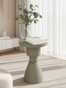 Столик кофейный, 39×39×61 см, графитовый