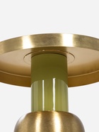 Столик кофейный «Авокадо», 40×40×53 см, с золотой сферой - фото 23590711