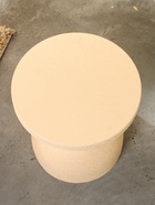 Столик кофейный «Песочные часы», 35×35×42.5 см, белый с золотом - Фото 3