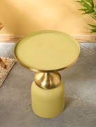 Столик кофейный глянцевый «Олива с золотом», 41×41×51 см - Фото 2