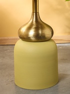 Столик кофейный глянцевый «Олива с золотом», 41×41×51 см - Фото 4