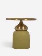 Столик кофейный глянцевый «Олива с золотом», 41×41×51 см - Фото 6