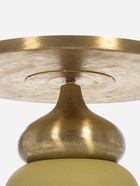 Столик кофейный глянцевый «Олива с золотом», 41×41×51 см - фото 23590717