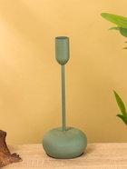 Подсвечник на 1 свечу текстурный «Болотный», 8×8×20 см - фото 52522797