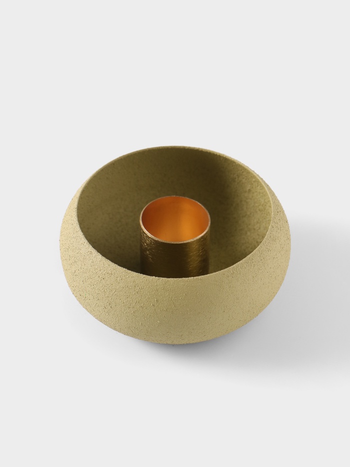 Подсвечник на 1 свечу на магнитах «Оливковый», 7.5×7.5×3.5 см - Фото 1