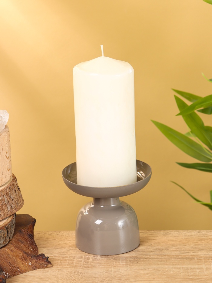 Подсвечник на 1 свечу «Ковентри», 10×10×9 см, глянцевый - Фото 1