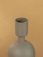 Подсвечник на 1 свечу текстурный «Графитовый», с 2 сферами, 8.5×8.5×18 см - фото 52743877