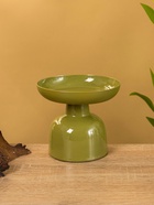 Подсвечник на 1 свечу «Авокадо», 10×10×9 см, глянцевый - фото 52743886