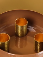 Подсвечник на 3 свечи на магнитах «Бисквит», 13×13×4 см - фото 809142245