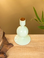 Подсвечник на 1 свечу «Мята», с 1 сферой, 7.5×7.5×11.5 см - фото 52743932