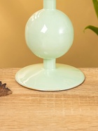 Подсвечник на 1 свечу «Мята», с 1 сферой, 7.5×7.5×11.5 см - фото 52743934