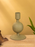 Подсвечник на 1 свечу «Кипарис», с 1 сферой, 7.5×7.5×11.5 см - фото 52743966