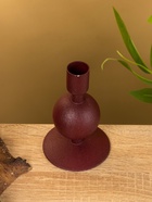 Подсвечник на 1 свечу «Сливовый», с 1 сферой, 7.5×7.5×11.5 см - Фото 3