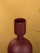 Подсвечник на 1 свечу «Сливовый», с 1 сферой, 7.5×7.5×11.5 см - фото 52743973