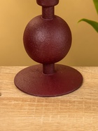 Подсвечник на 1 свечу «Сливовый», с 1 сферой, 7.5×7.5×11.5 см - фото 52743974