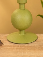 Подсвечник на 1 свечу «Авокадо», с 1 сферой, 7.5×7.5×11.5 см - фото 52743979