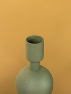 Подсвечник на 1 свечу текстурный «Болотный», с 3 сферами, 10×10×25 см - фото 52743993