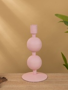 Подсвечник на 1 свечу «Зефир», с 2 сферами, 8.5×8.5×18 см - фото 52744006