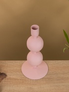 Подсвечник на 1 свечу «Зефир», с 2 сферами, 8.5×8.5×18 см - фото 52744007