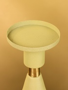 Подсвечник на 1 свечу текстурный «Оливковый», 10.5×10.5×19.5 см - фото 52744053