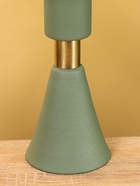 Подсвечник на 1 свечу текстурный «Болотный», 10.5×10.5×19.5 см - фото 52744059