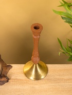 Подсвечник на 1 свечу «Бисквит», 10.5×10.5×25 см - фото 52744087