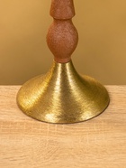 Подсвечник на 1 свечу «Бисквит», 10.5×10.5×25 см - фото 52744089