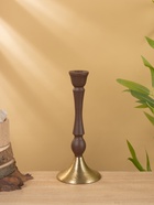 Подсвечник на 1 свечу «Шоколад», 10.5×10.5×25 см - фото 52744096