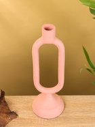 Подсвечник на 1 свечу «Пудровый», 8.5х,8.5×26 см - фото 52744122