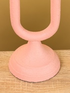 Подсвечник на 1 свечу «Пудровый», 8.5х,8.5×26 см - фото 52744124