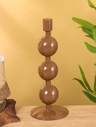 Подсвечник на 1 свечу «Бисквит», с 3 сферами, 10×10×25 см - фото 52744141