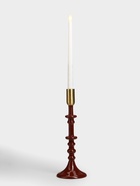 Подсвечник на 1 свечу «Сливовый», 10×10×31 см - Фото 1