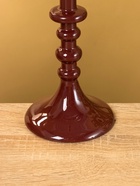 Подсвечник на 1 свечу «Сливовый», 10×10×31 см - фото 52744179