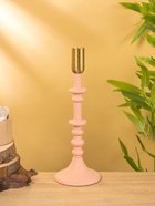 Подсвечник на 1 свечу «Пудровый», 10×10×31 см - фото 52744186