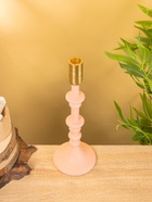 Подсвечник на 1 свечу «Пудровый», 10×10×31 см - фото 52744187