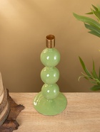 Подсвечник на 1 свечу «Кипарис», с 3 сферами, 10×10×25 см - фото 52744227