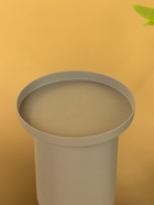 Подсвечник на 1 свечу текстурный «Графитовый», 10.5×10.5×19 см - фото 52744243