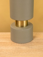 Подсвечник на 1 свечу текстурный «Графитовый», 10.5×10.5×19 см - фото 52744244