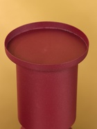 Подсвечник на 1 свечу текстурный «Баклажановый», 10.5×10.5×19 см - фото 52744253