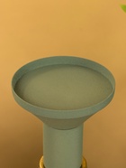 Подсвечник на 1 свечу текстурный «Болотный», 10.5×10.5×20 см - фото 52744273