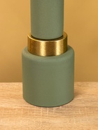 Подсвечник на 1 свечу текстурный «Болотный», 10.5×10.5×20 см - фото 52744274