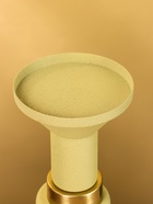 Подсвечник на 1 свечу текстурный «Оливковый», 10.5×10.5×19.5 см - фото 809142636