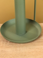 Подсвечник на 1 свечу текстурный с ручкой и блюдцем «Болотный», 10×10×9.5 +/- 0.5 см - фото 52744324