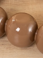 Подсвечник на 4 свечи «Бусы», с 12 сферами, 20.5×20.5×5.5 см, бисквит - фото 52744334