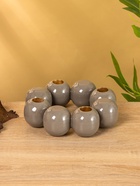 Подсвечник на 4 свечи «Бусы. Ковентри», с 8 сферами, 19×19×5.5 см - фото 52744356